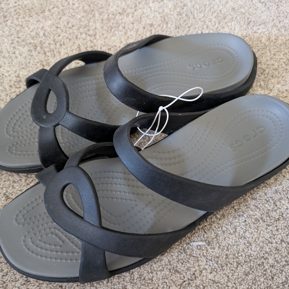 Crocs Women's Black Sandals